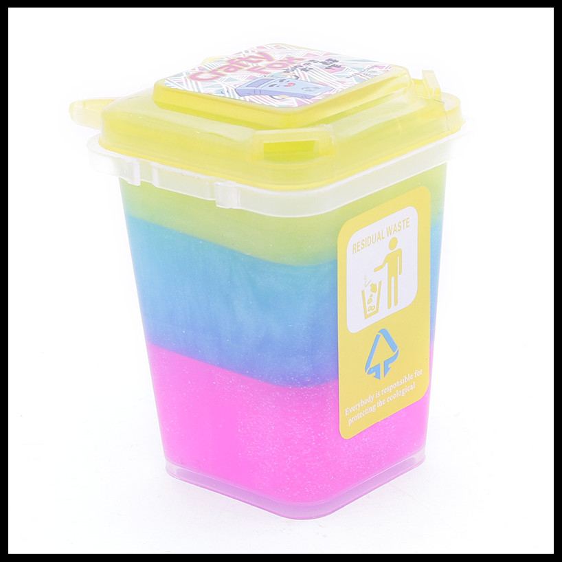 Refuse crystal sand glue colored mucus mud toy crystal mud transparent jelly clay plasticine