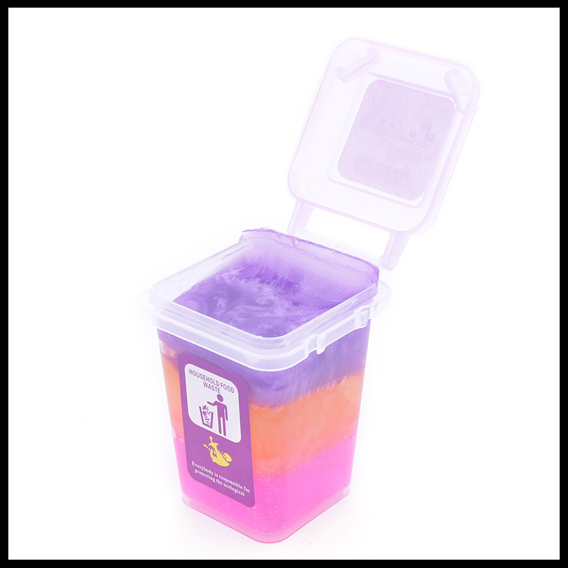 Refuse crystal sand glue colored mucus mud toy crystal mud transparent jelly clay plasticine