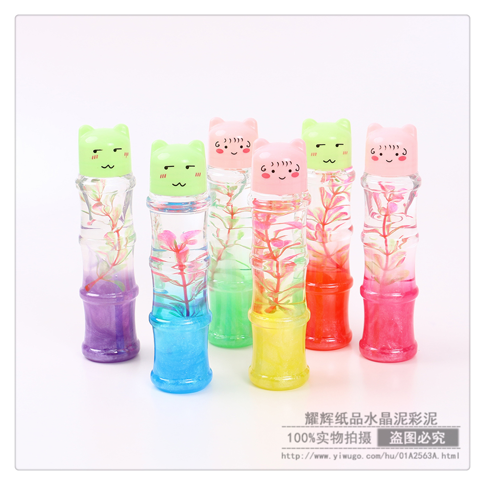 Crystal Mud Slim Plasticine Plasticene Bulk Clay Safety Environmental Protection Colored Clay Transparent Material Children's Toys Crystal Mud Slim Plasticine Plasticene Bulk Clay Safety Environmental Protection Colored Clay Transparent Material Children's Toys