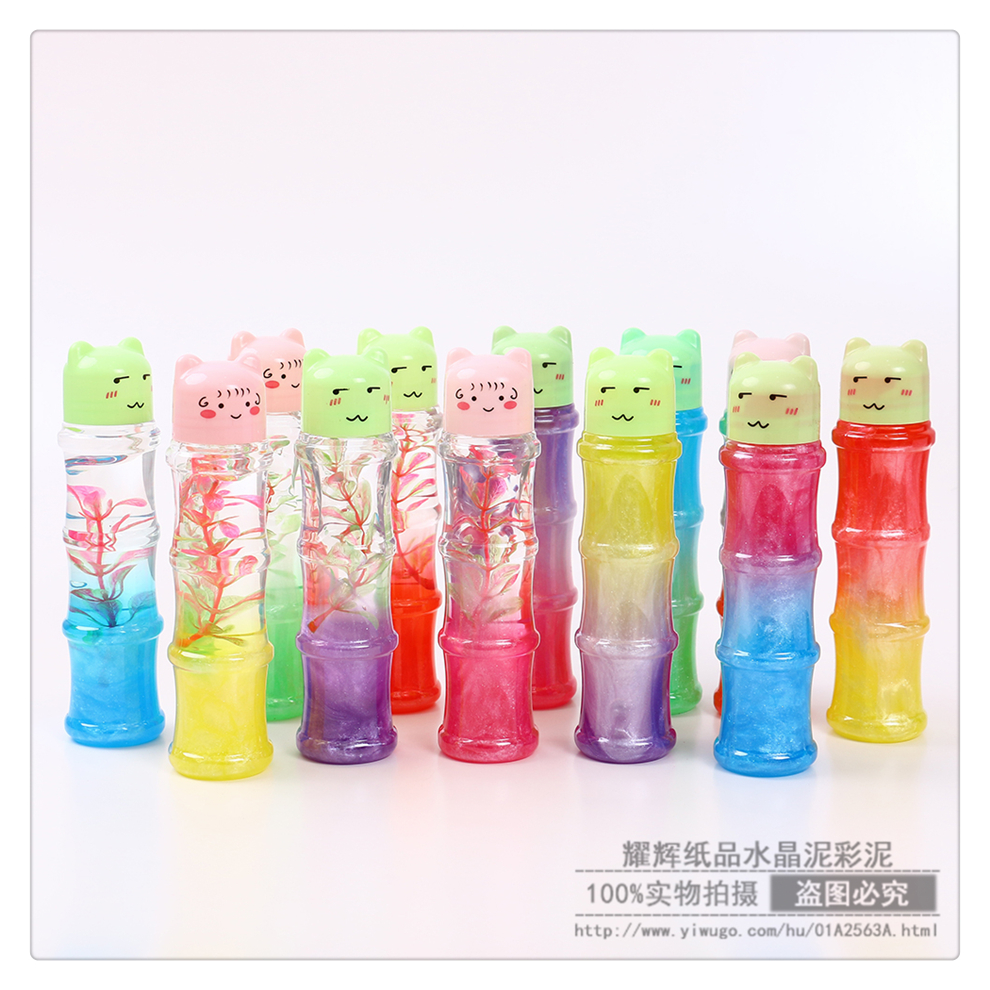 Crystal Mud Slim Plasticine Plasticene Bulk Clay Safety Environmental Protection Colored Clay Transparent Material Children's Toys Crystal Mud Slim Plasticine Plasticene Bulk Clay Safety Environmental Protection Colored Clay Transparent Material Children's Toys