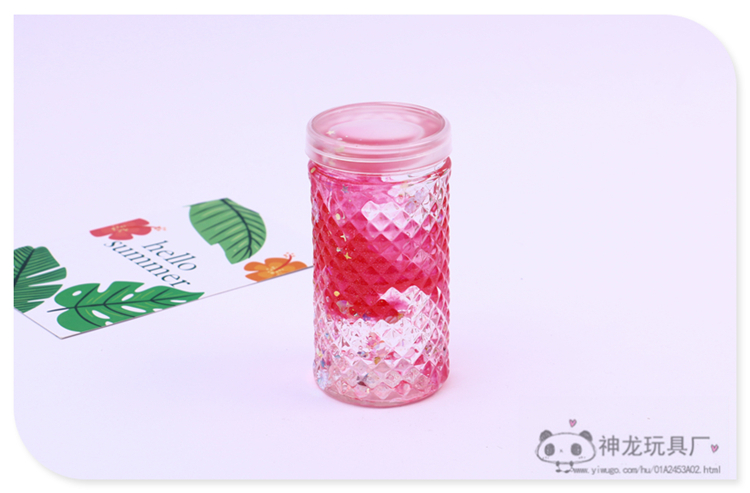 Fun Decompression Mud Stamp Mud Eight-Color Set Lime Foaming Glue Transparent Jelly Plasticine Crystal Mud