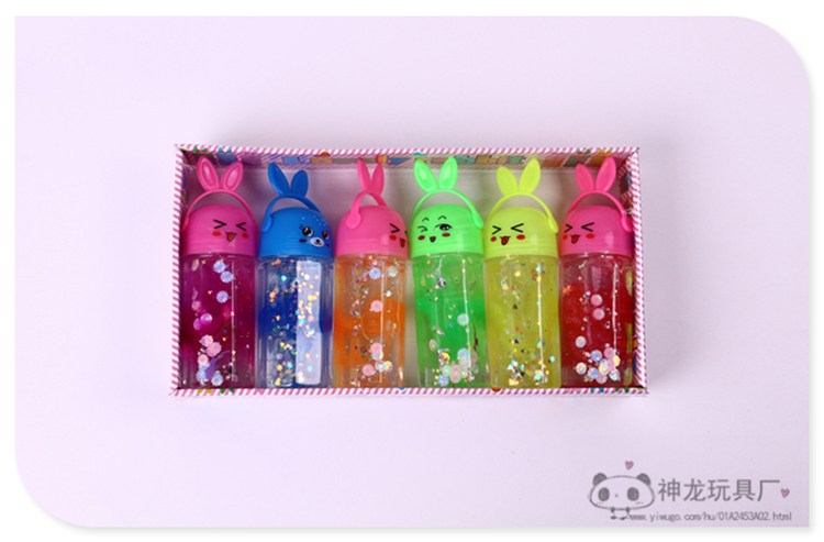 Cute Cartoon Expression Transparent Canned Crystal Clay Children's DIY Toy Set Clay Lime Plasticine Cute Cartoon Expression Transparent Canned Crystal Clay Children's DIY Toy Set Clay Lime Plasticine