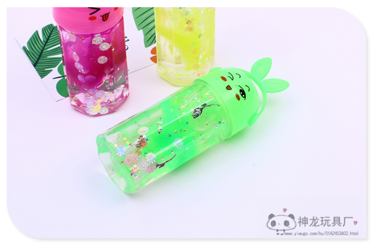 Cute Cartoon Expression Transparent Canned Crystal Clay Children's DIY Toy Set Clay Lime Plasticine Cute Cartoon Expression Transparent Canned Crystal Clay Children's DIY Toy Set Clay Lime Plasticine