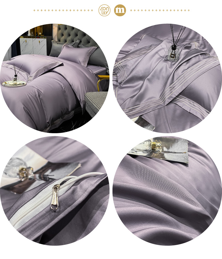 Set Wedding 100S All Cotton Pure Cotton New Wedding Celebration Quilt Happy Quilt High-End Wedding Room Wedding bedding