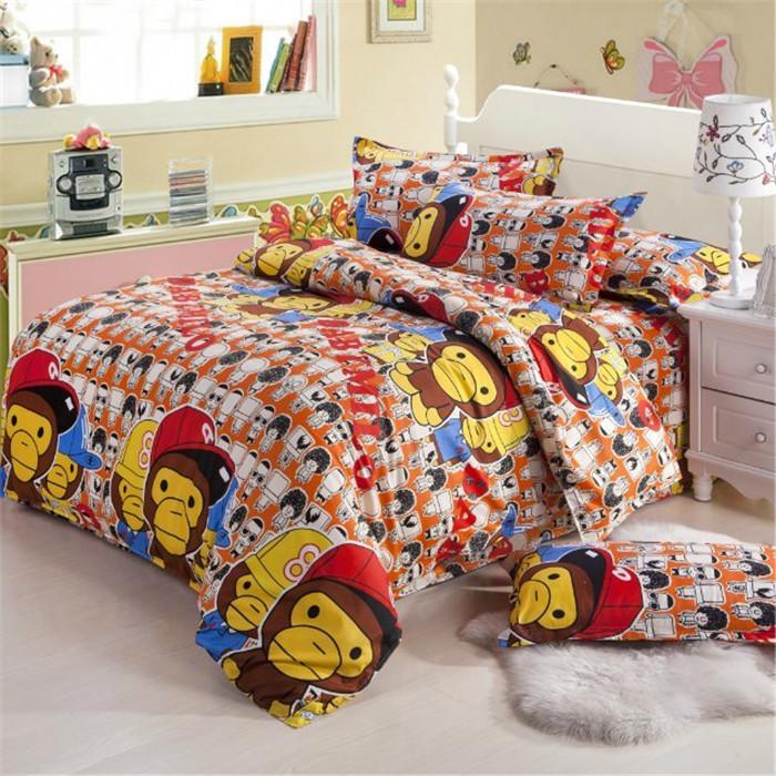 Four four set wholesale does not fade velvet wedding bedding sheet sets on sale