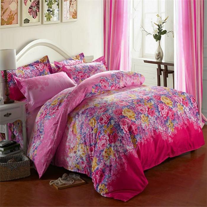 Four four set wholesale does not fade velvet wedding bedding sheet sets on sale