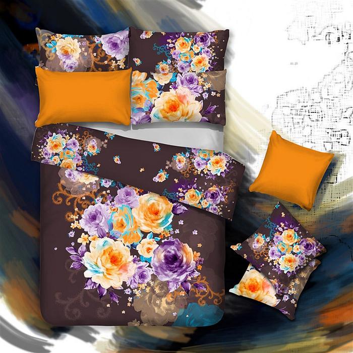 3D painting floral cotton four set elegant wedding bedding factory outlets selling roses bedding 3D painting floral cotton four set elegant wedding bedding factory outlets selling roses bedding