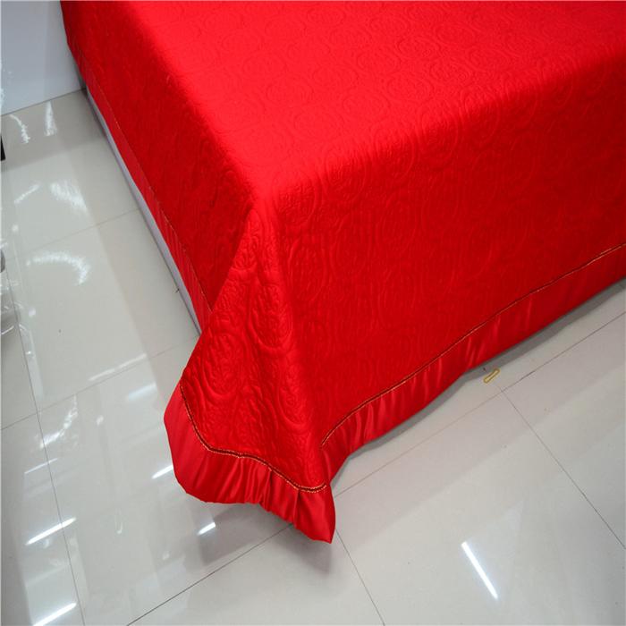 YWXUEG Home textile bridal satin jacquard bedding four wedding bedding series