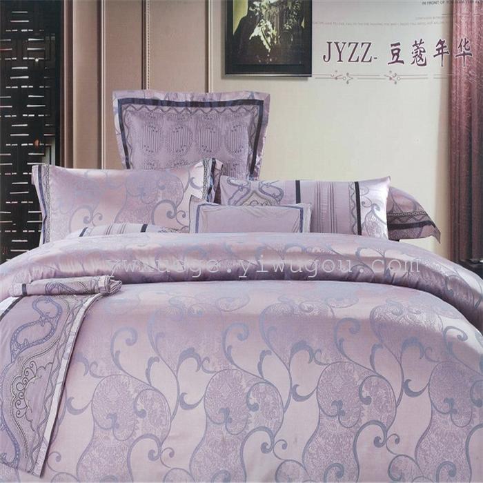Silver pigeon home textiles four sets of luxury wedding bedding sets factory direct