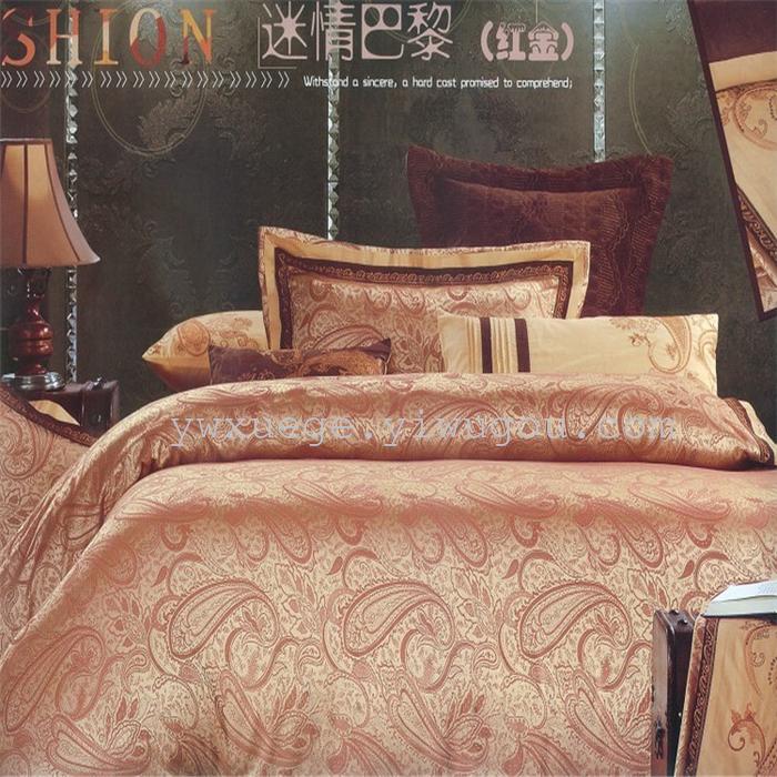 Silver pigeon home textiles four sets of luxury wedding bedding sets factory direct
