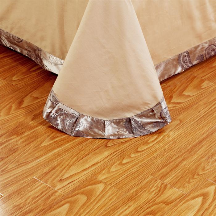 Yiwu snow pigeon home textile tiansi cotton satin jacquard three or four sets of wedding bedding set new style