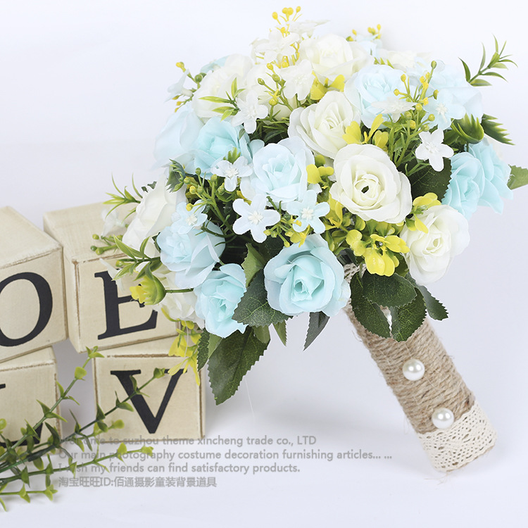 Bridal Bouquet Bridal Wedding Artificial Flower Photo Props Wedding Photo Mori Style Bridal Bouquet Bridal Bouquet Bridal Wedding Artificial Flower Photo Props Wedding Photo Mori Style Bridal Bouquet