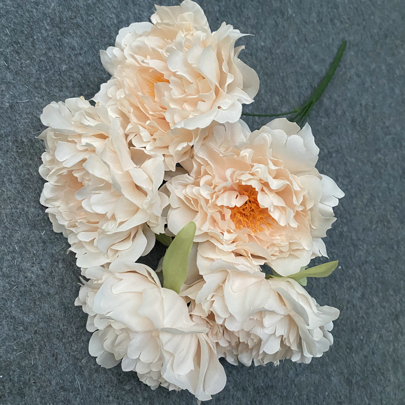 No. 5 Set Peony Wedding Hall Arch Road Lead Shooting Props Fake Wedding flower No. 5 Set Peony Wedding Hall Arch Road Lead Shooting Props Fake Wedding flower