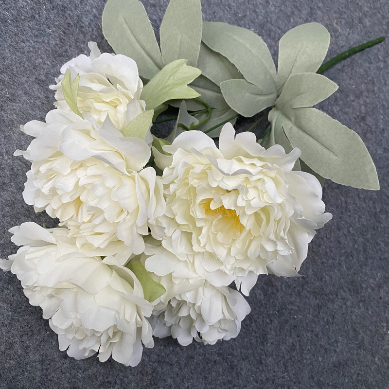 No. 5 Set Peony Wedding Hall Arch Road Lead Shooting Props Fake Wedding flower No. 5 Set Peony Wedding Hall Arch Road Lead Shooting Props Fake Wedding flower