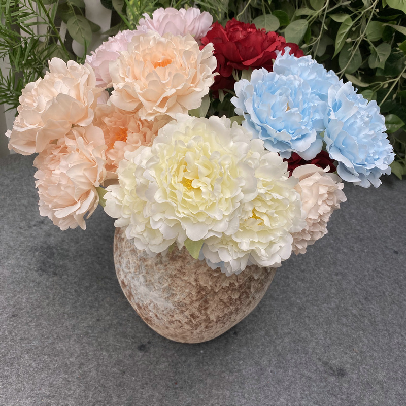 No. 5 Set Peony Wedding Hall Arch Road Lead Shooting Props Fake Wedding flower No. 5 Set Peony Wedding Hall Arch Road Lead Shooting Props Fake Wedding flower