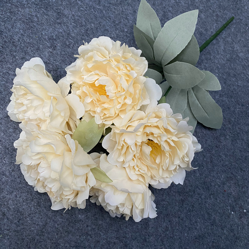 No. 5 Set Peony Wedding Hall Arch Road Lead Shooting Props Fake Wedding flower No. 5 Set Peony Wedding Hall Arch Road Lead Shooting Props Fake Wedding flower