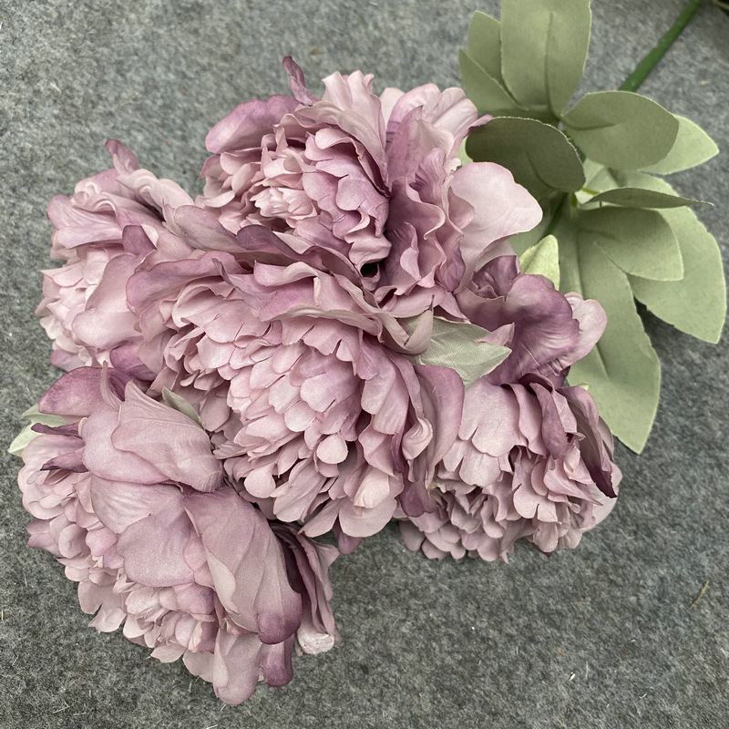 No. 5 Set Peony Wedding Hall Arch Road Lead Shooting Props Fake Wedding flower No. 5 Set Peony Wedding Hall Arch Road Lead Shooting Props Fake Wedding flower