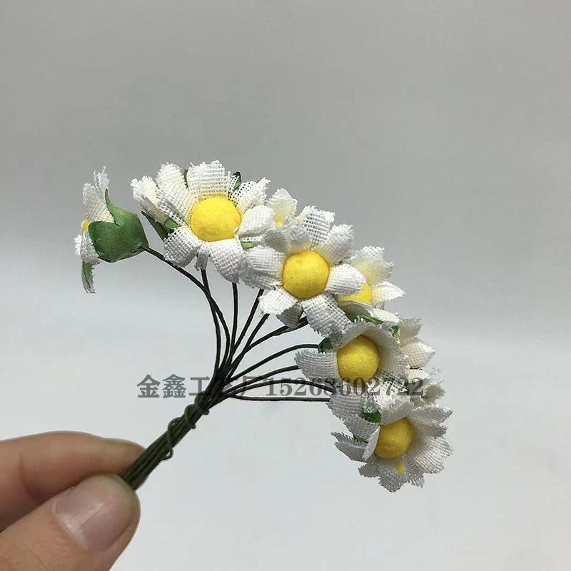 Silk Daisy Artificial Flower Bouquet Multicolor Daisy Wedding Flower Decoration Scrapbooking Fake Rose Flower