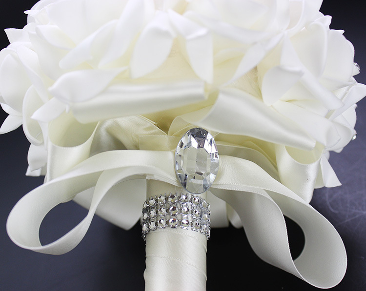 Xf09 Bridal Bouquet Wholesale Wedding Foam Simulation Bouquet Wedding Flower Factory in Stock Cross-Border Supply Xf09 Bridal Bouquet Wholesale Wedding Foam Simulation Bouquet Wedding Flower Factory in Stock Cross-Border Supply