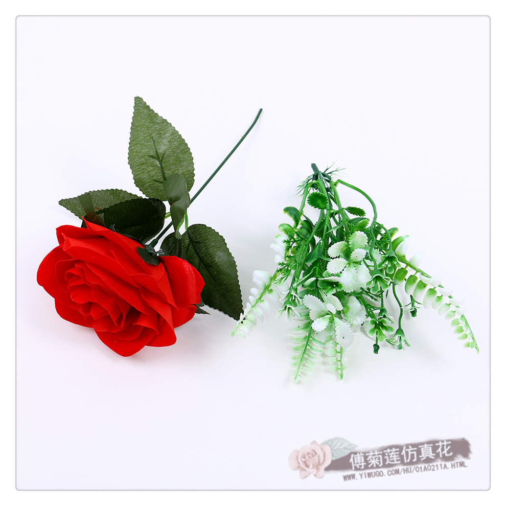 Artificial Flower Fake Rose Flower Living Room TV Cabinet Shooting Props Bridal Bouquet Bouquet Table-Top Decorations Wedding Flower Artificial Flower Fake Rose Flower Living Room TV Cabinet Shooting Props Bridal Bouquet Bouquet Table-Top Decorations Wedding Flower