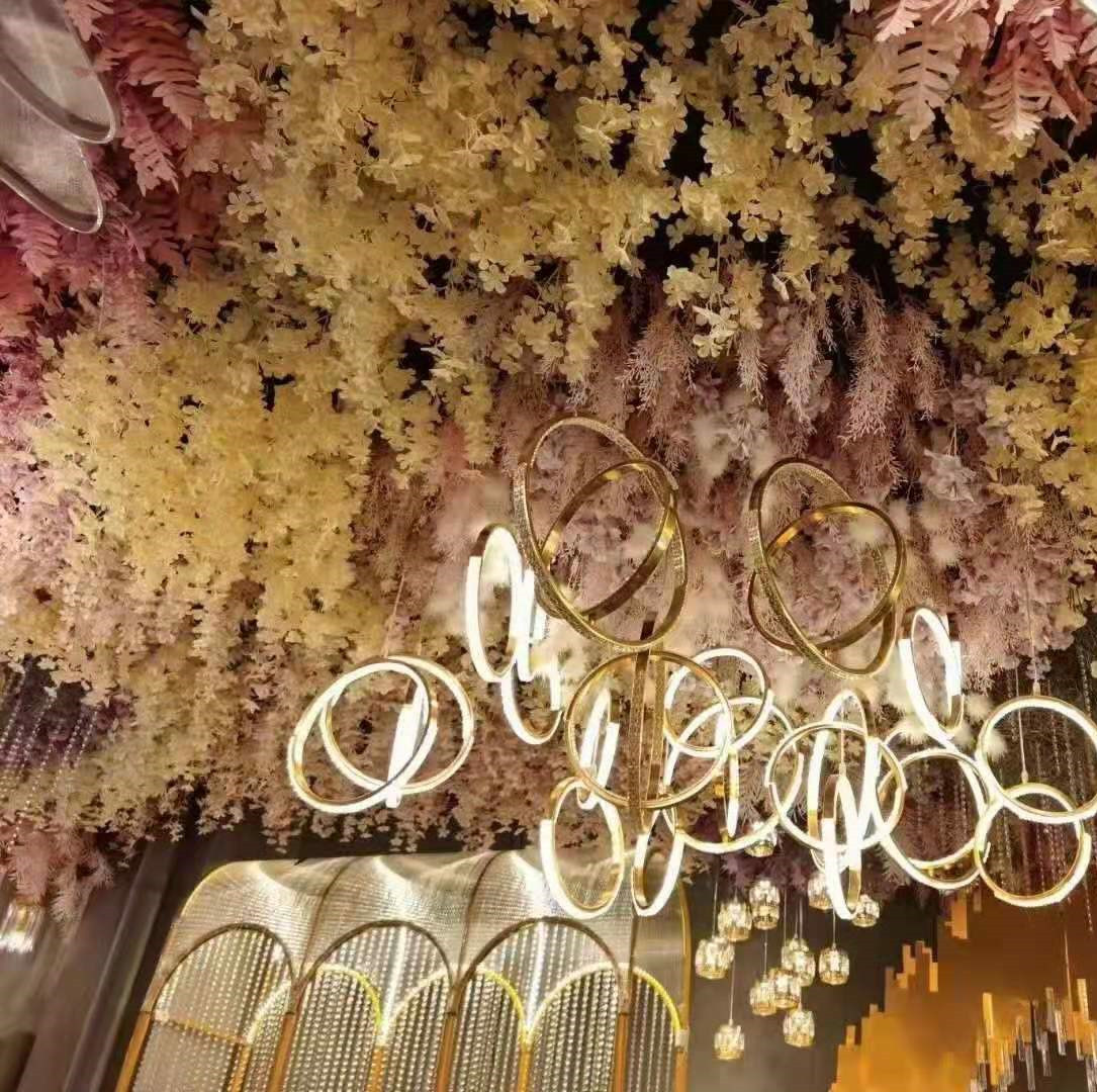 Wedding flower  Hotel Wedding Hall Layout Ornamental Flower Wedding Flower Bouquet Flower Factory in Stock Batch