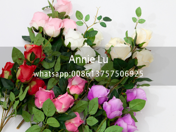 Anne Wedding Props Wedding Supplies Wedding Flower Bouquet Artificial Flower 6 Roses