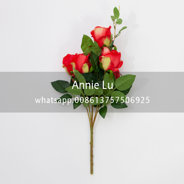 Anne Wedding Props Wedding Supplies Wedding Flower Bouquet Artificial Flower 6 Roses Anne Wedding Props Wedding Supplies Wedding Flower Bouquet Artificial Flower 6 Roses
