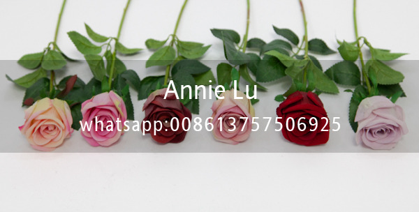 Anne Wedding Props Wedding Supplies Wedding Flower Bouquet Artificial Flower Single Rose