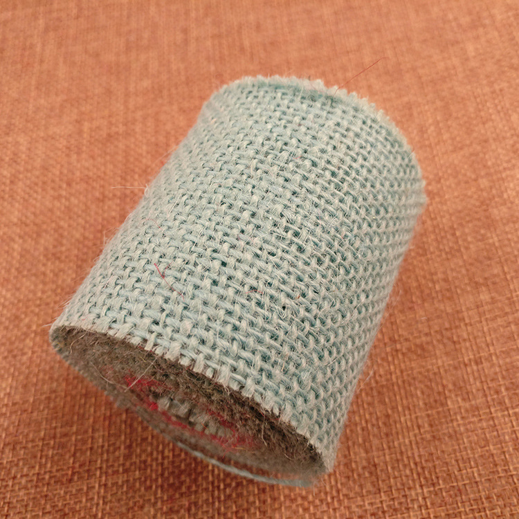 Colorful Real Burlap Roll Handmade DIY Gift Gift Box Wedding Flower Shop Christmas Product Colorful Real Burlap Roll Handmade DIY Gift Gift Box Wedding Flower Shop Christmas Product