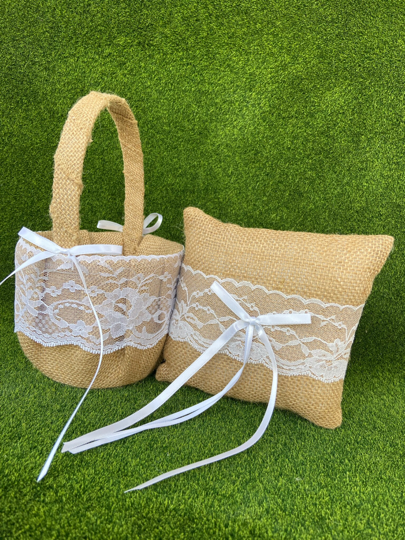 Factory Direct Sales Bridal Basket Wedding Flower Baskets Stable Supply Wholesale Customization