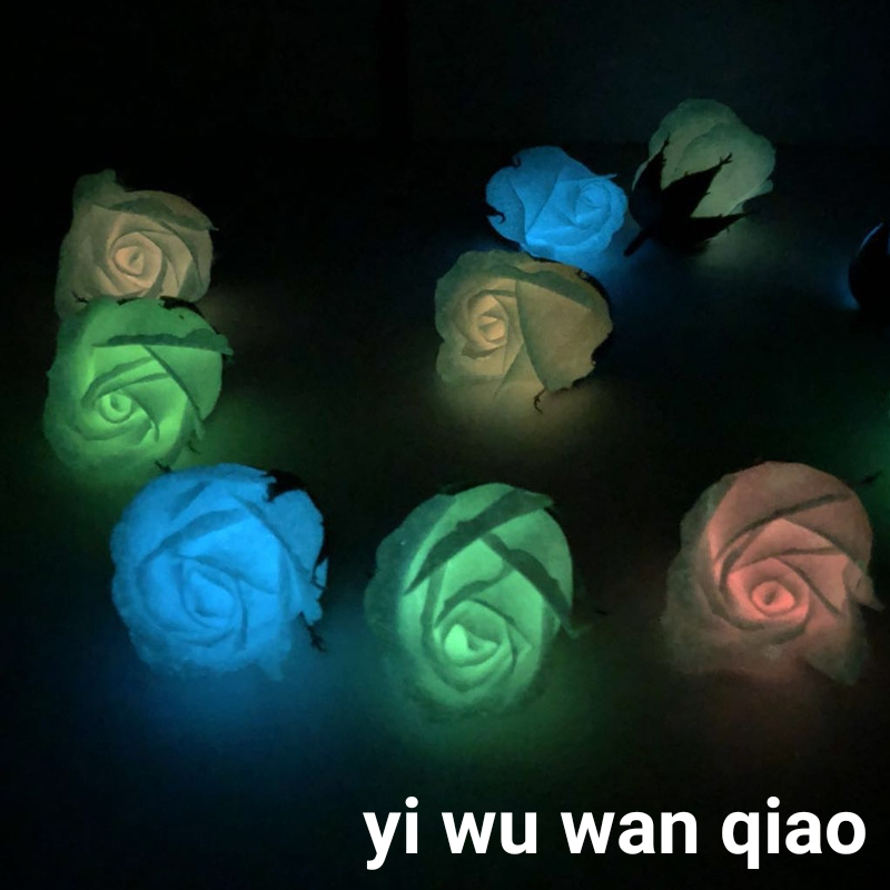 Luminous Flower Simulation Bar Soap Rose Perianth Qixi Valentine&#039;s Day Teacher&#039;s Day Christmas Wedding Wedding Gift Box