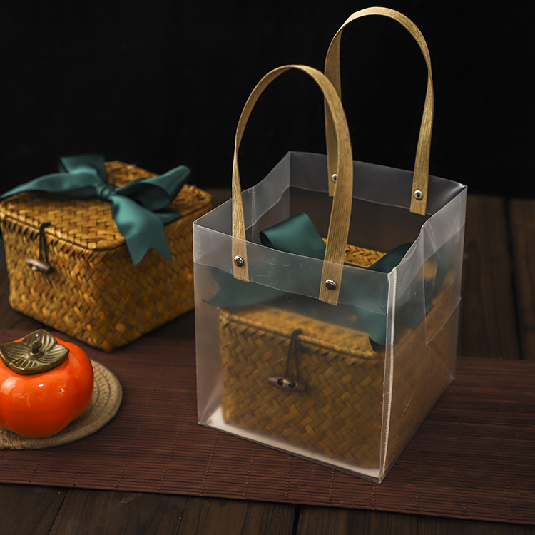 Mori Style Knitted Basket Gift Box Wedding Gift Bridesmaid Bridesmaid Practical Guest Return Gift Set Small Gift