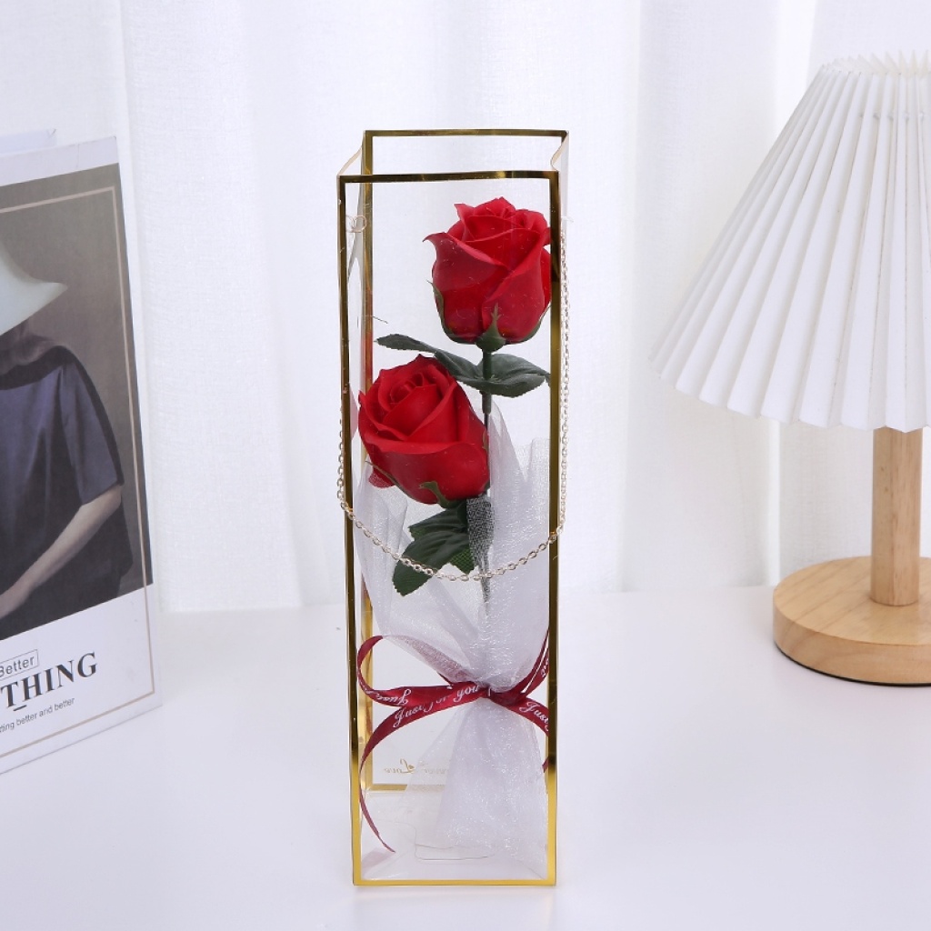 Qixi Teacher Christmas Valentine's Day Decoration Craft Simulation Soap Rose Cross-Border E-Commerce Wedding Gift Box Qixi Teacher Christmas Valentine's Day Decoration Craft Simulation Soap Rose Cross-Border E-Commerce Wedding Gift Box
