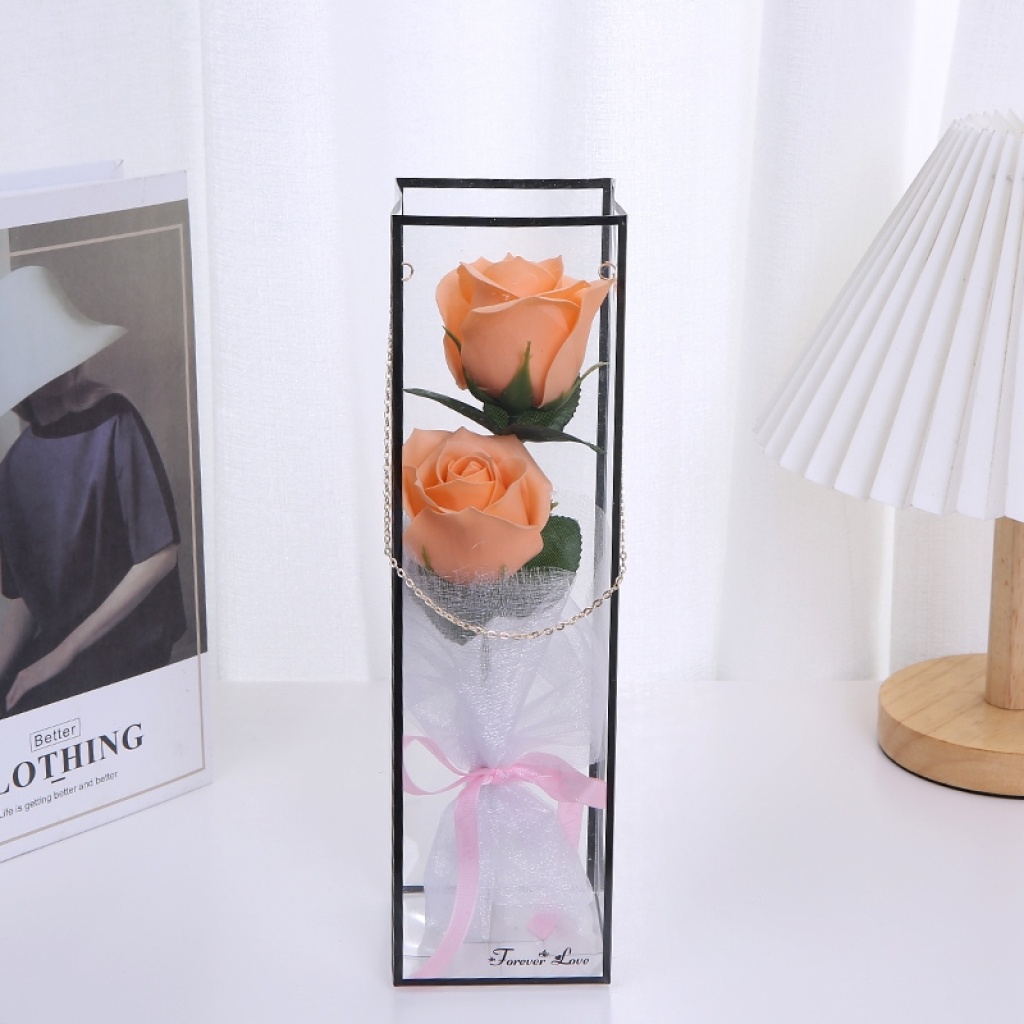 Qixi Teacher Christmas Valentine's Day Decoration Craft Simulation Soap Rose Cross-Border E-Commerce Wedding Gift Box Qixi Teacher Christmas Valentine's Day Decoration Craft Simulation Soap Rose Cross-Border E-Commerce Wedding Gift Box