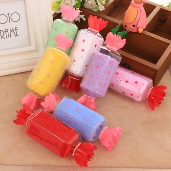 PVC candy decorations ideas wedding gift towel candy towel towel gift