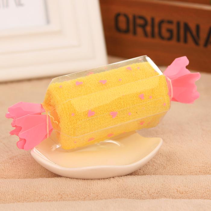 PVC candy decorations ideas wedding gift towel candy towel towel gift