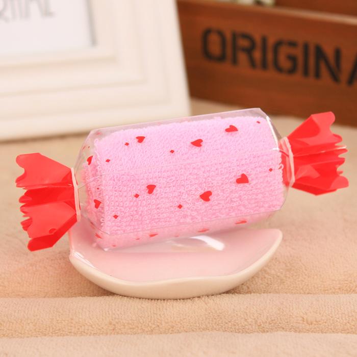 PVC candy decorations ideas wedding gift towel candy towel towel gift