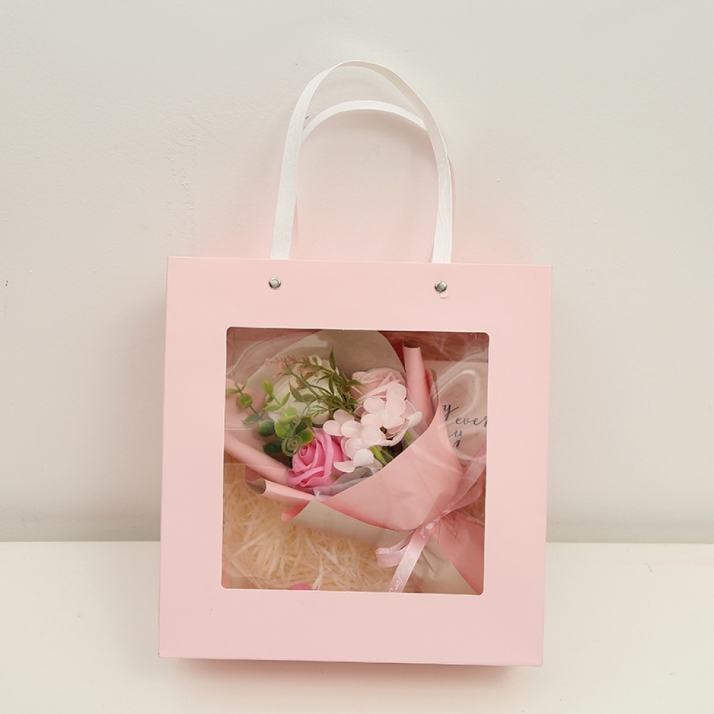Holiday Rose Gift Box Wedding Gift Soap Soap Flower Lover Teacher's Day Craft Gift LED Light Greeting Card Holiday Rose Gift Box Wedding Gift Soap Soap Flower Lover Teacher's Day Craft Gift LED Light Greeting Card