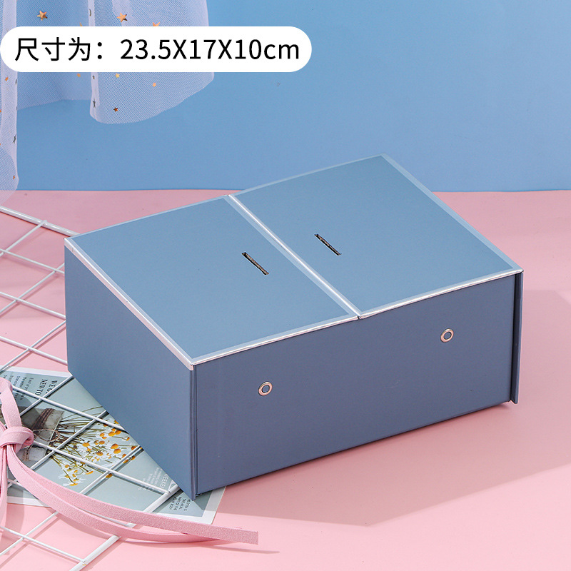Double Door Perfume Wedding Gift Box Large Aromatherapy Gift Box Scarf Sweater Packaging Box Spot Hard Box
