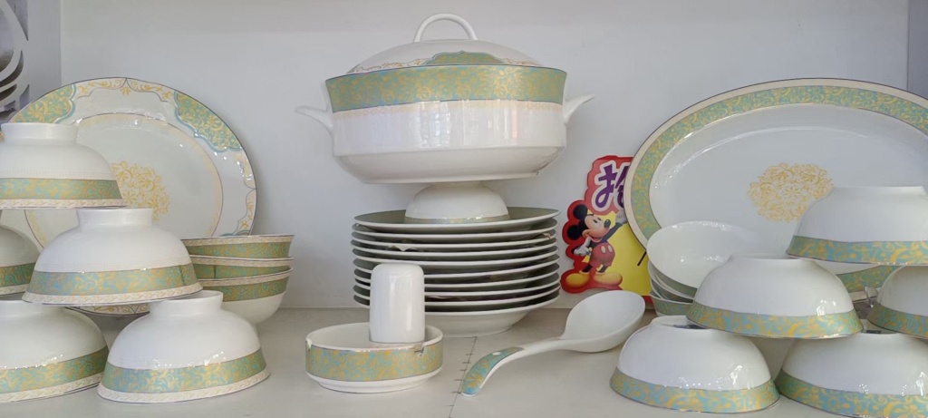 56 Skull Ceramic Tableware Set Ceramic Bowl Ceramic Plate Ceramic Bowl Ceramic Plate Wedding Gift Housewarming