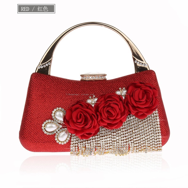 Amazon Hot Hand Holding Dinner Bag Bridal Dress Garment Bag Wedding Gift Fashion Women&#039;s Bag