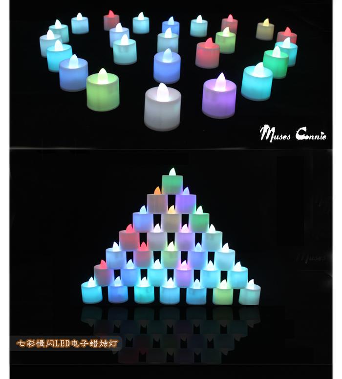 Electronic candle light candles candles wedding candles LED candles (flame head)