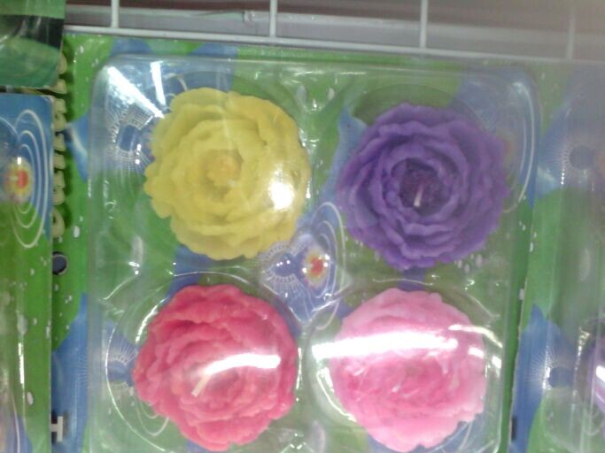 Craft Candle wedding candles floating candles rose candle
