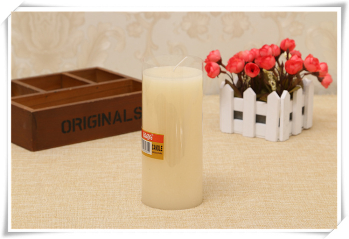 Smokeless and tasteless cylindrical candles wedding candles European candles 7 * 15