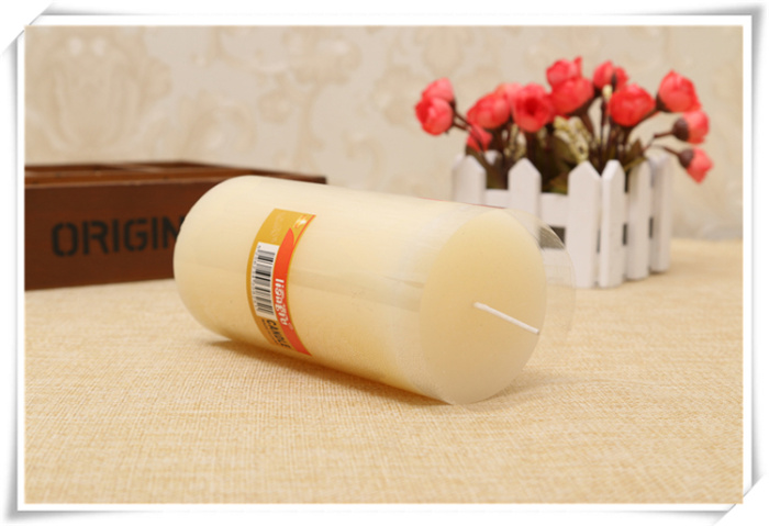 Smokeless and tasteless cylindrical candles wedding candles European candles 7 * 15