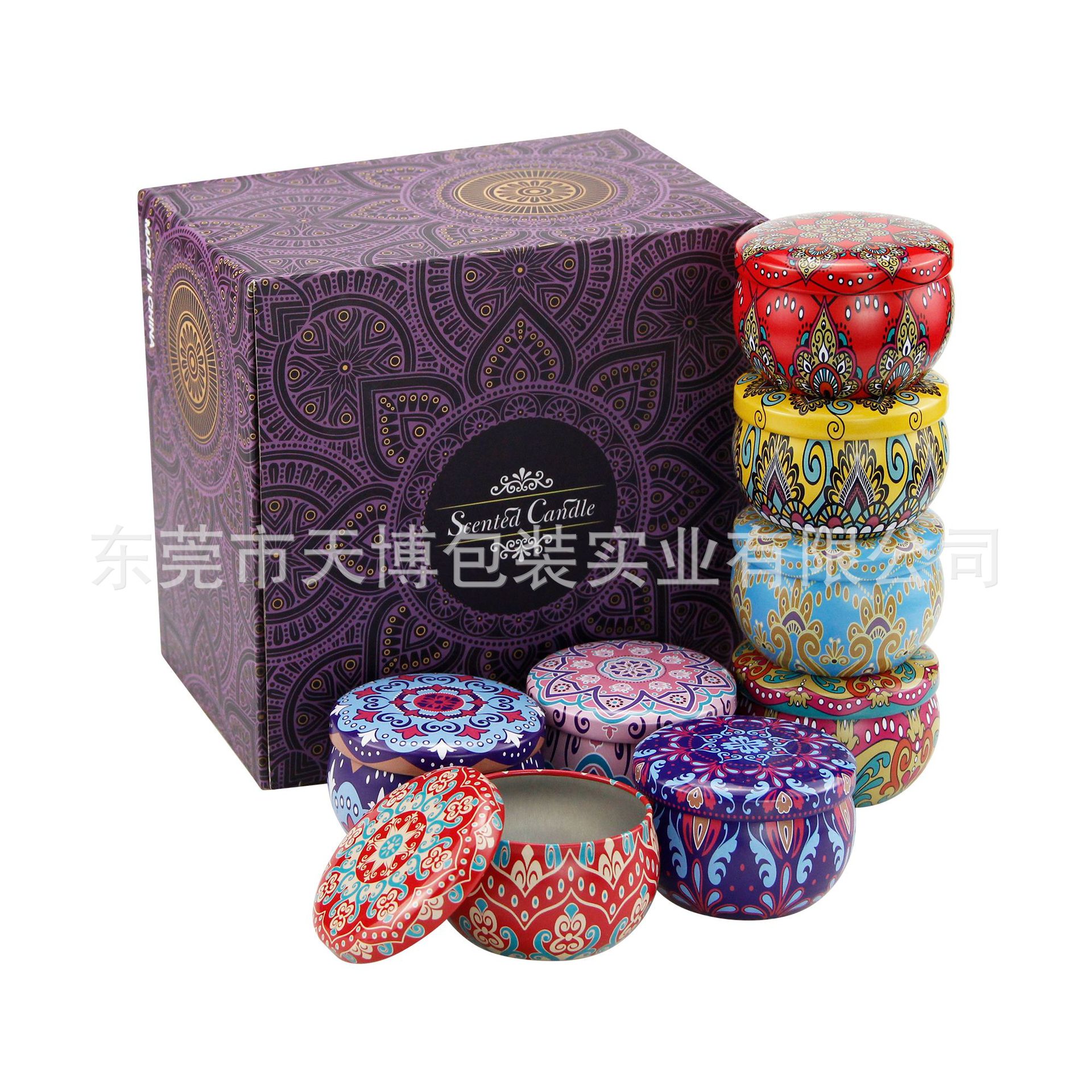 Dried Flower 2 Oz Essential Oil Soy Wax Aromatherapy Candle with Hand Gift Set Spot Ins Fragrance Candle Wedding candles