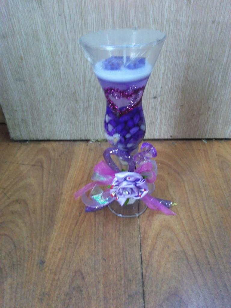 Propose creative glass jelly candle aromatherapy candle candles, wedding candles