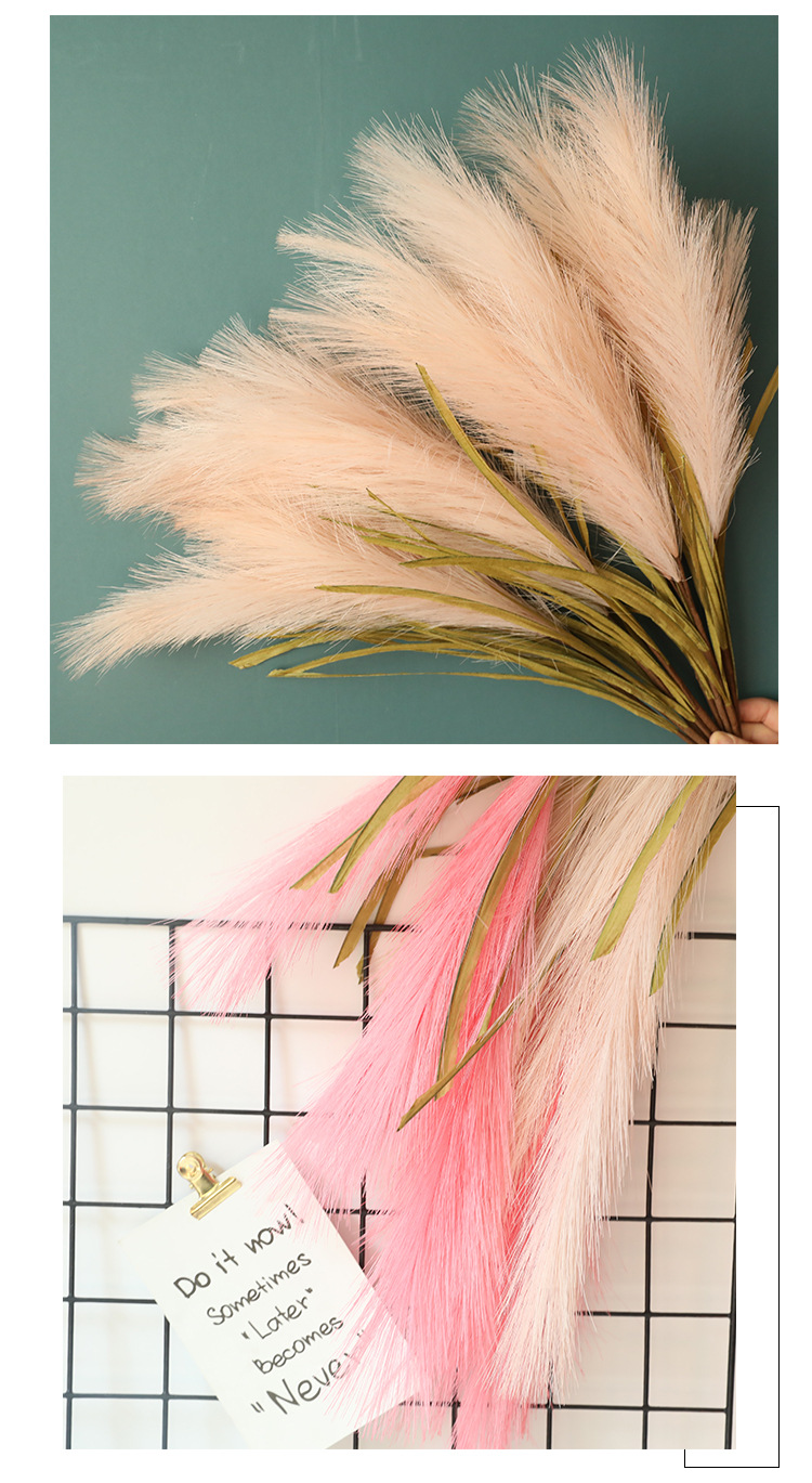 Crafts Reed Grass Ins Style Wholesale Artificial Flower Factory Artificial Flower Green Plant Wedding Cross-Border Decoration Mw09916 Crafts Reed Grass Ins Style Wholesale Artificial Flower Factory Artificial Flower Green Plant Wedding Cross-Border Decoration Mw09916