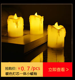 Black Core Tears LED Electronic Candle Light Creative Birthday Wedding Halloween Party Crafts Candle