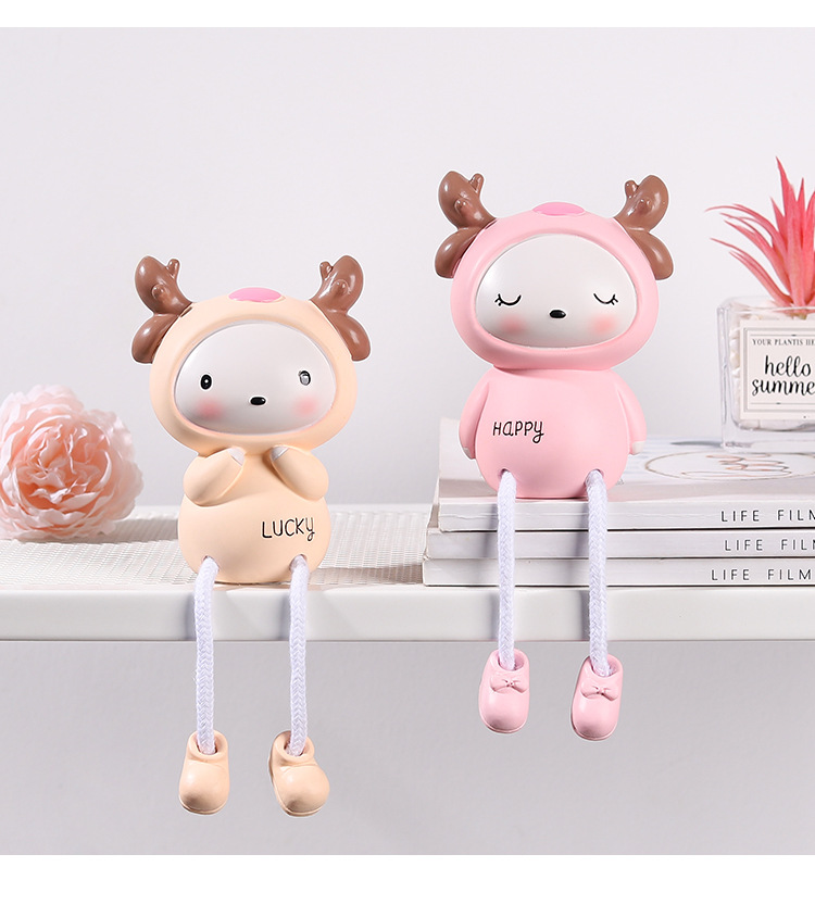 Cute Cartoon Hanging Feet Couple Doll Home Decoration Creative Wedding Gift Birthday Gift Resin Crafts Cute Cartoon Hanging Feet Couple Doll Home Decoration Creative Wedding Gift Birthday Gift Resin Crafts